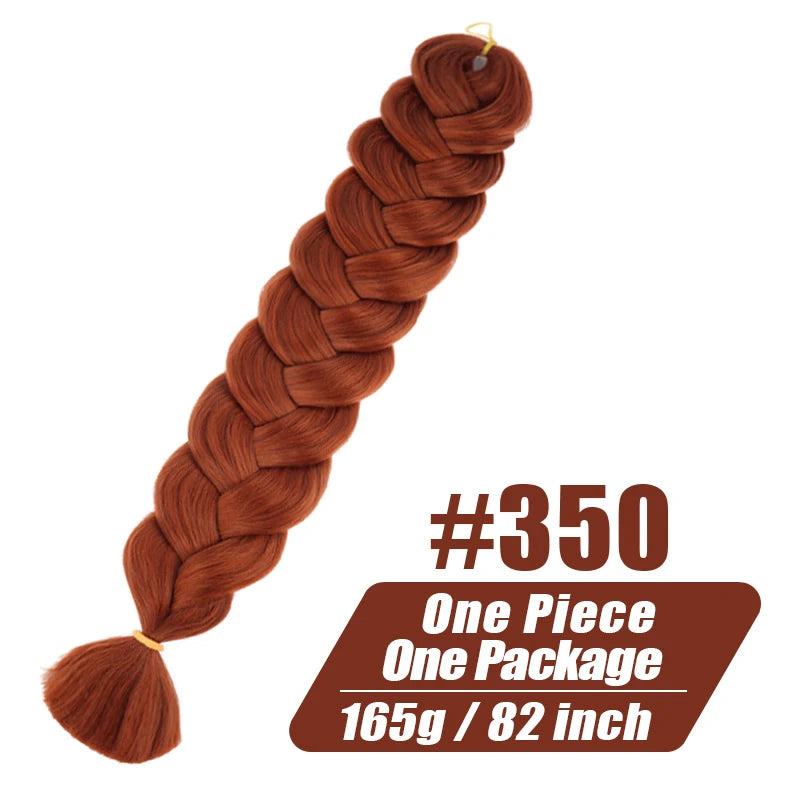 Xpression Pre Stretched Synthetic Braiding Hair - Various Colors Available