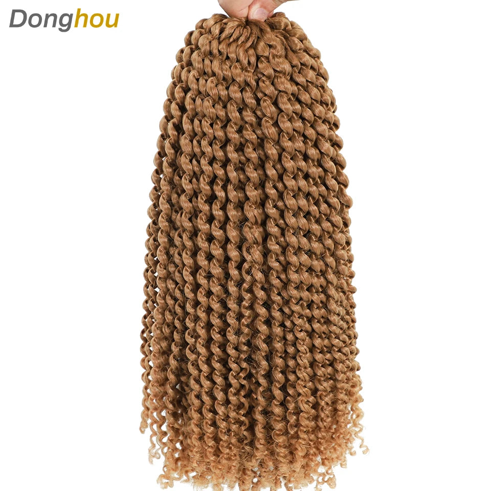 Curly Passion Twist Synthetic Crochet Hair - Various Colors Available