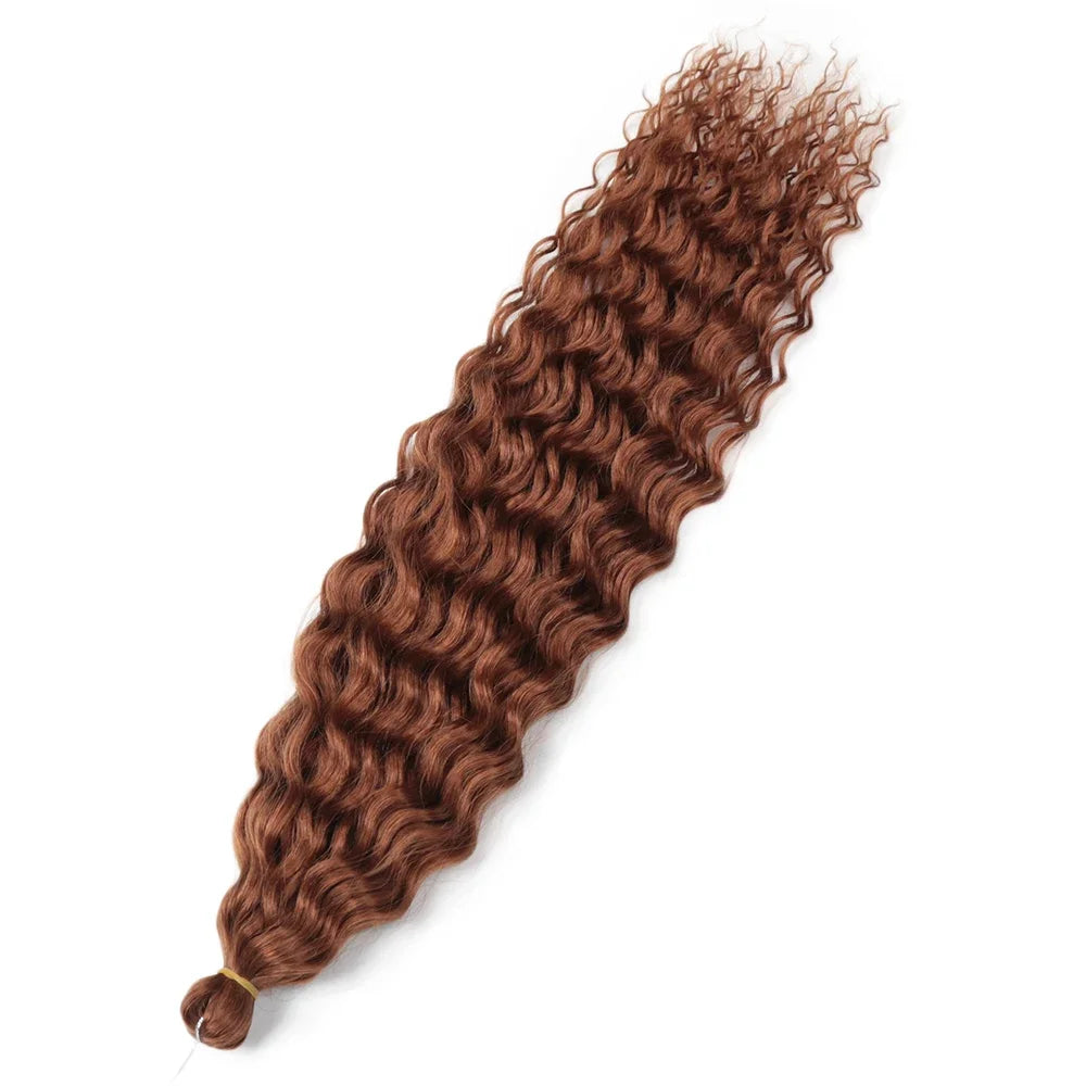 Water Wave Synthetic Crochet Hair - Various Colors Available