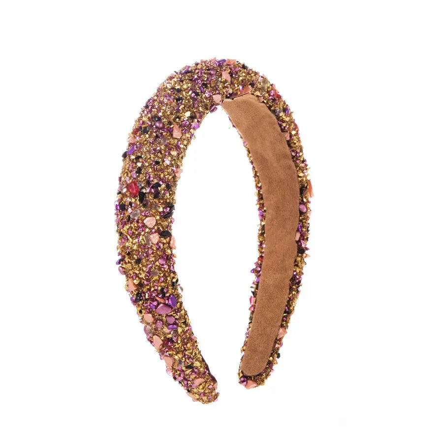 Colorful Crystal Candy Hair Band