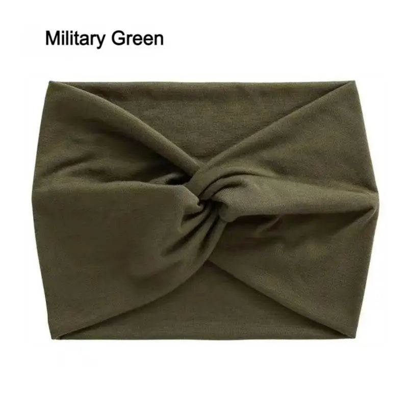 Wide Elastic Headbands