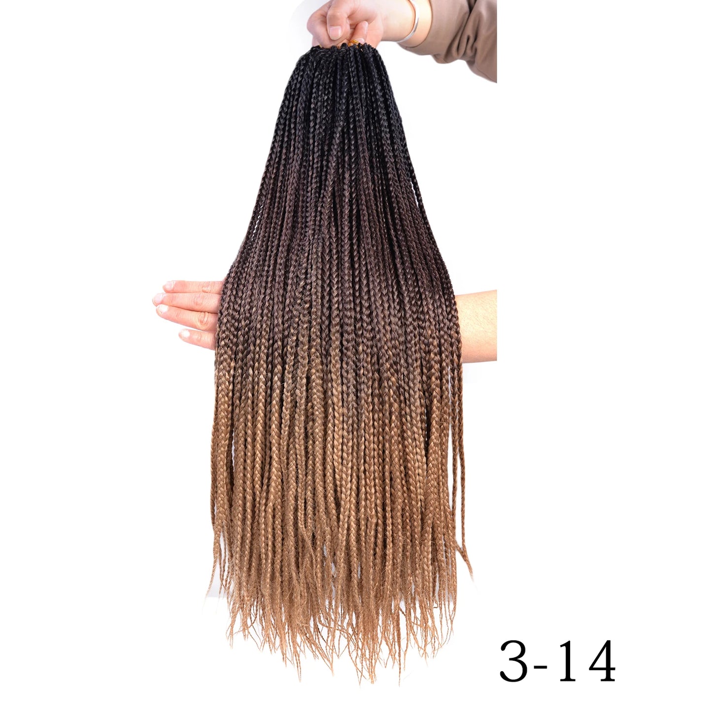 Synthetic Long Pre-Looped Box Braids Crochet Hair