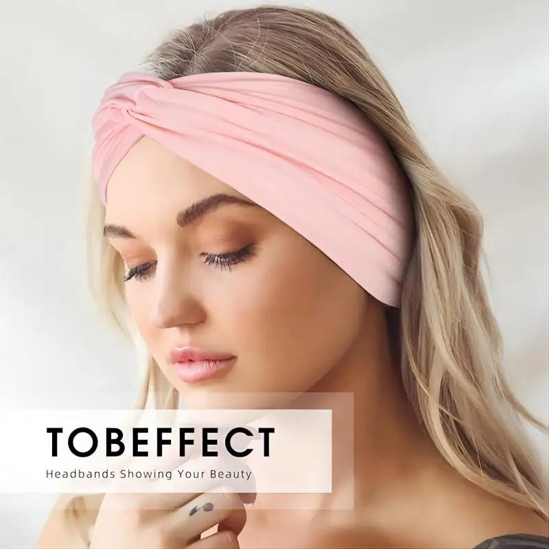 Wide Elastic Headbands