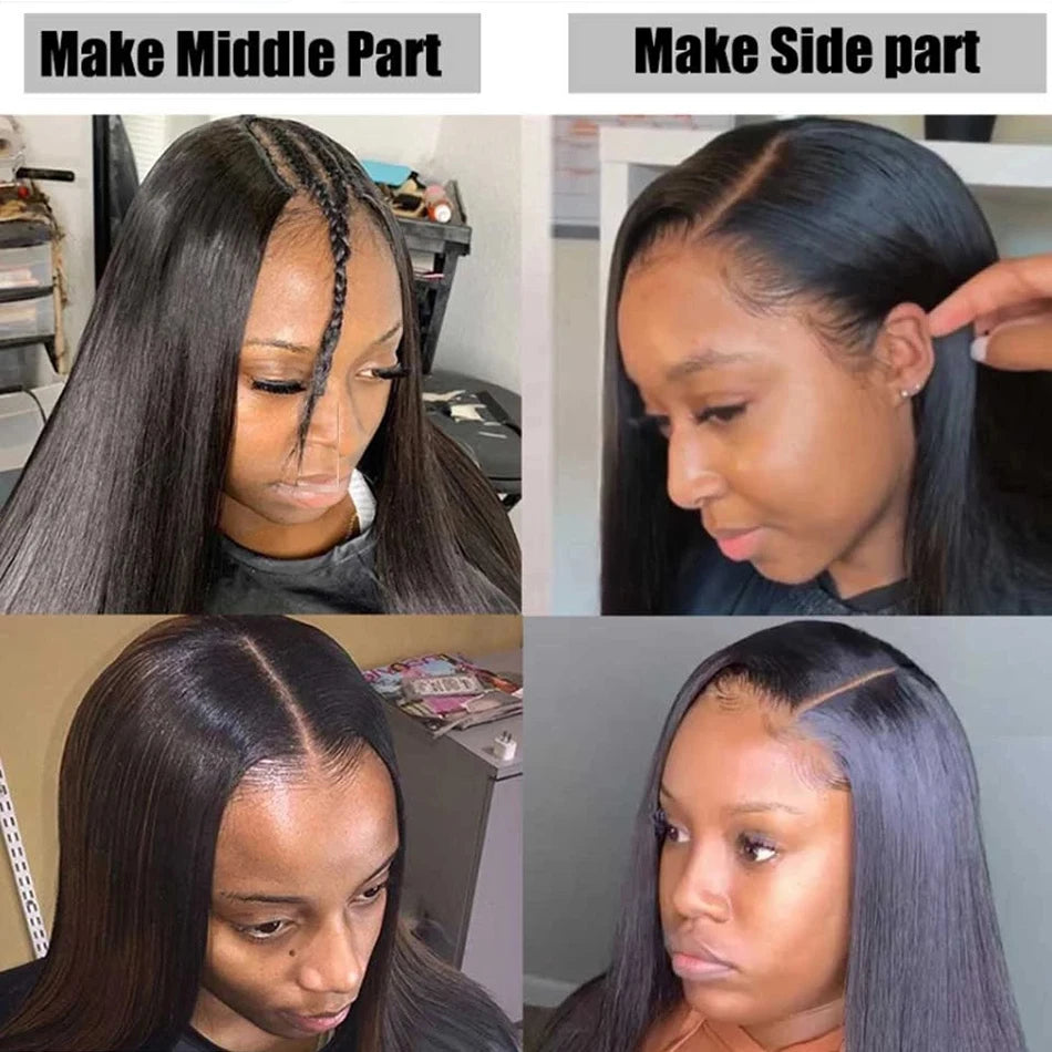 Straight U Part Human Hair Wig