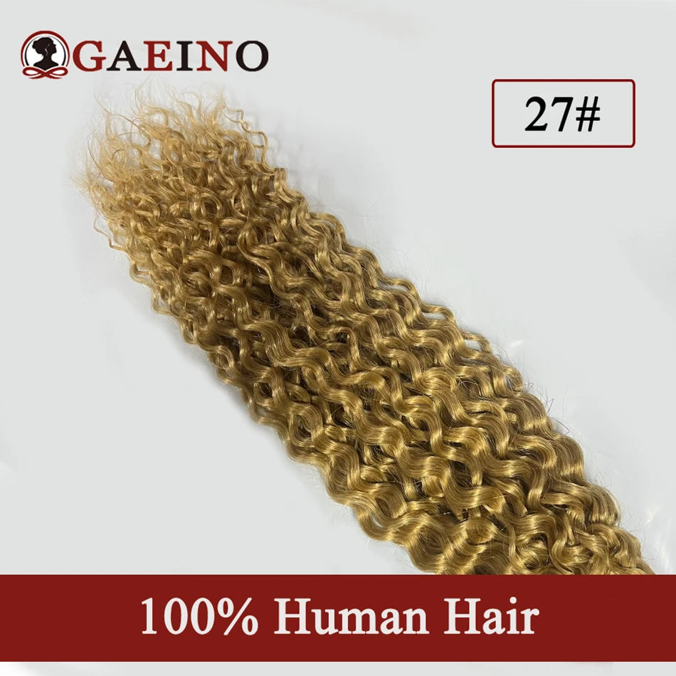 Water Wave Human Hair - Tape in Extensions, Various Colors Available