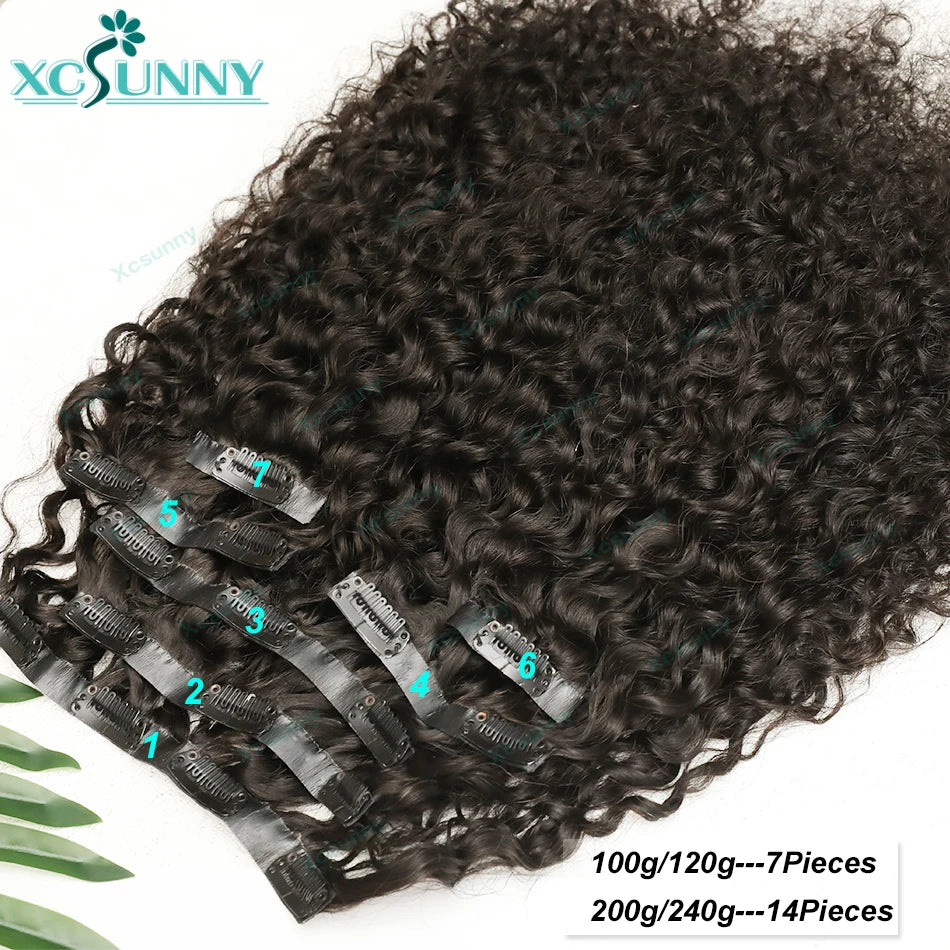 Burmese PU Invisible Seamless Human Hair Clip Ins