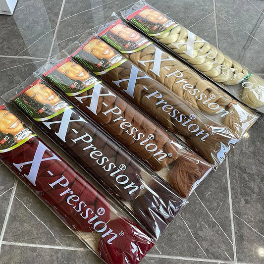 Xpression Kanekalon Synthetic Braiding Hair - Various Colors Available