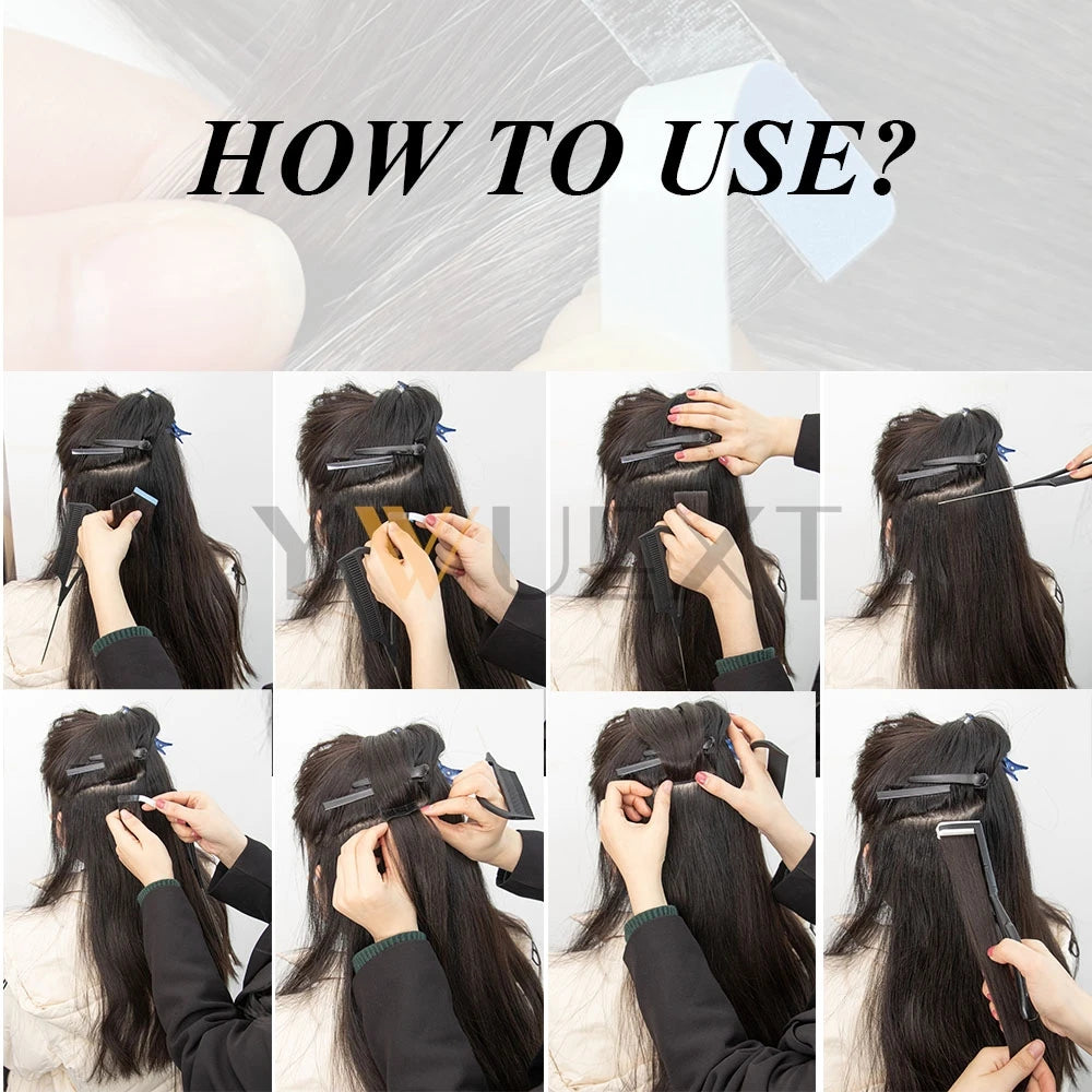 3y Double Sided Adhesive Wig Tape Sticker Glue Strips - Waterproof