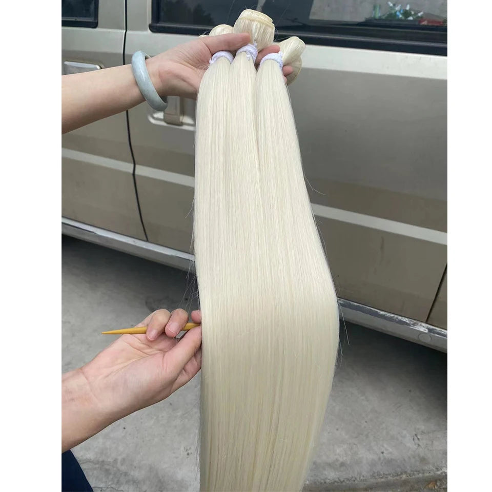 Yaki Straight Synthetic Hair Bundles - Various Colors Available