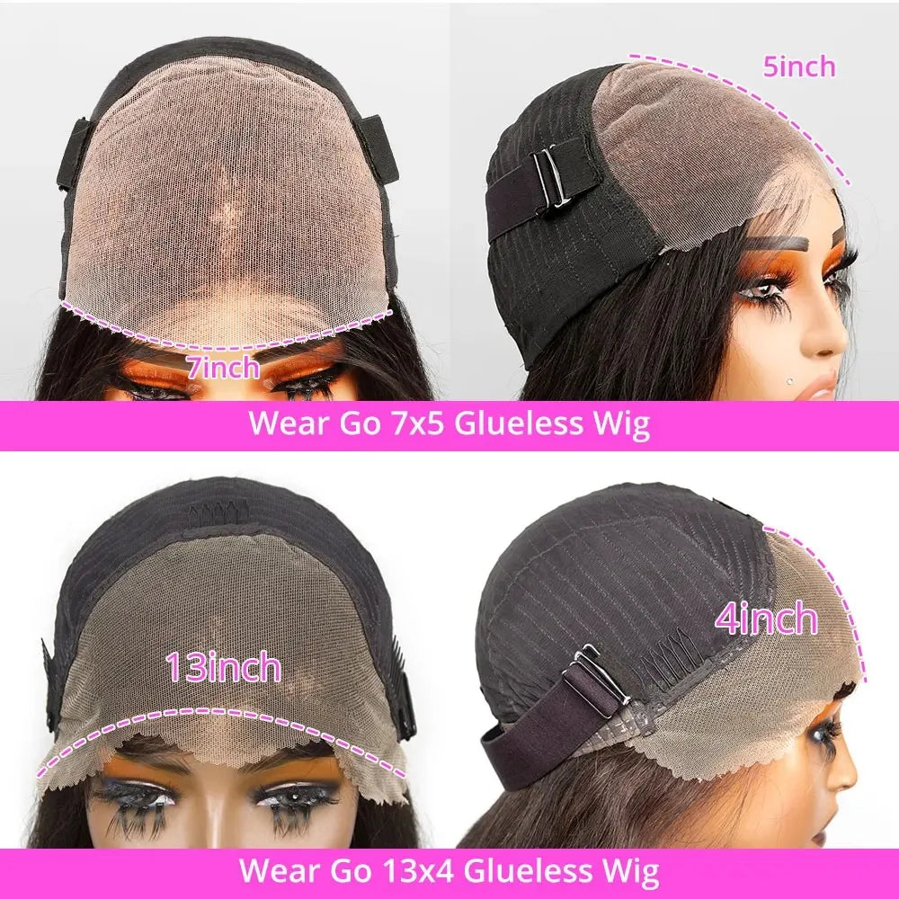Ombre/Highlight Loose Body Wave - Glueless Human Hair Wig
