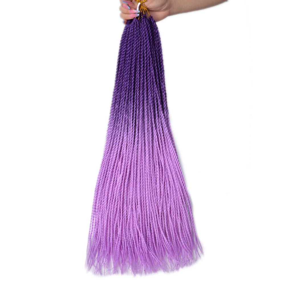 Synthetic Long Pre-Looped Box Braids Crochet Hair