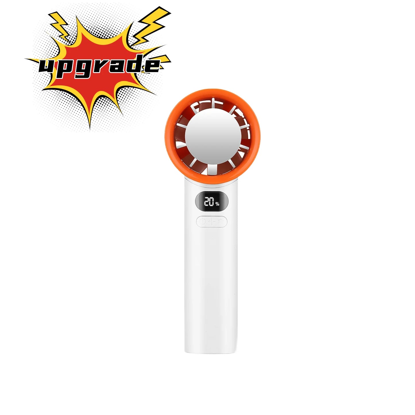 Mini Portable Handheld Fan , 120 Wind Speeds, USB Recharge