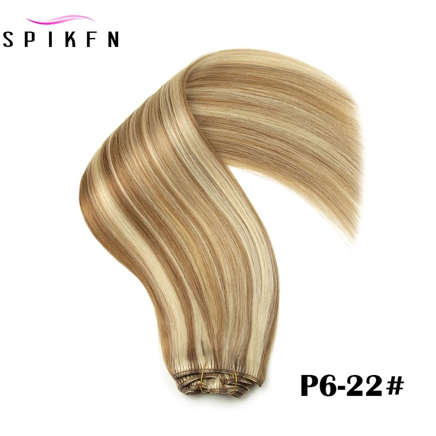 Straight 100% Human Hair Clip Ins - Various Options Available