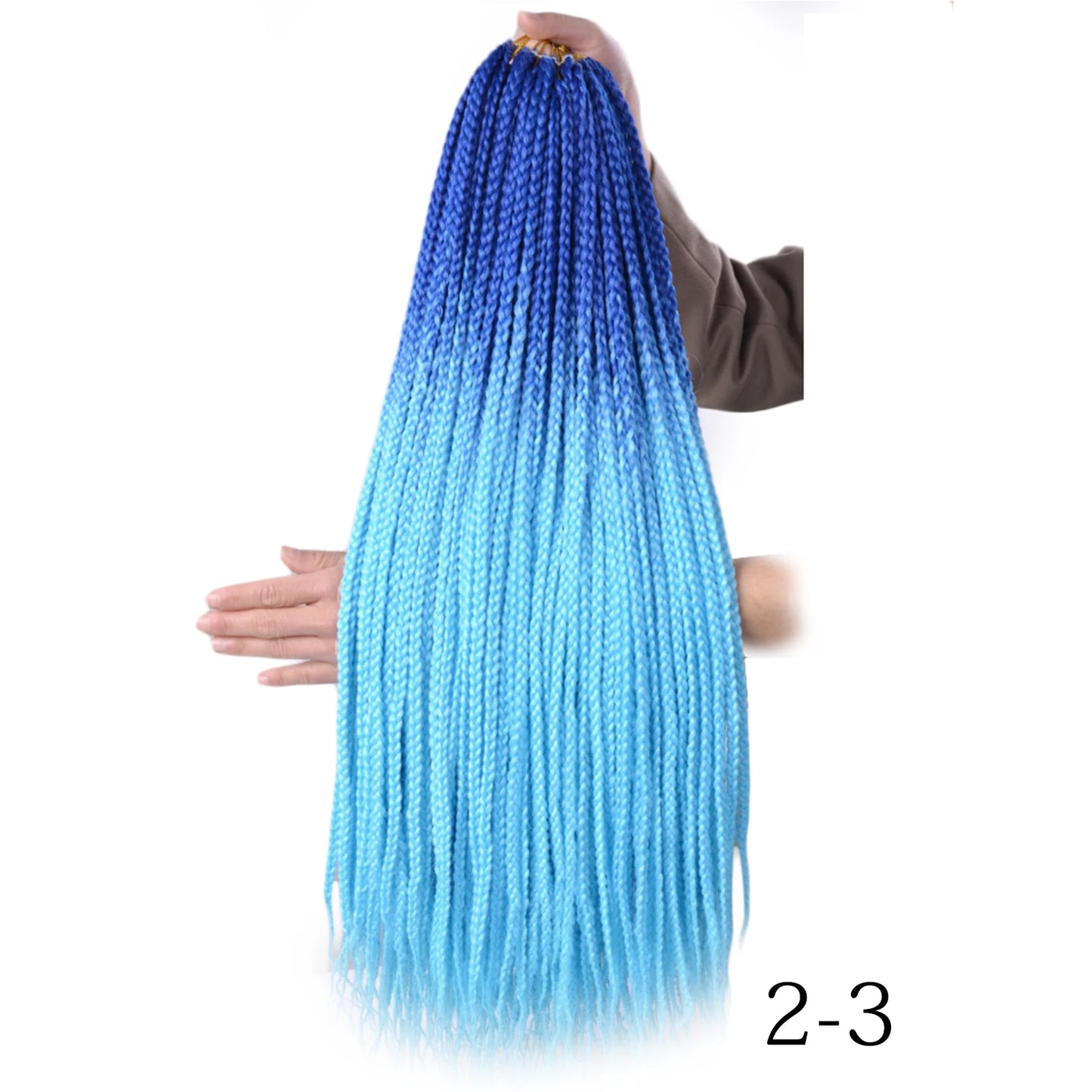 Synthetic Long Pre-Looped Box Braids Crochet Hair
