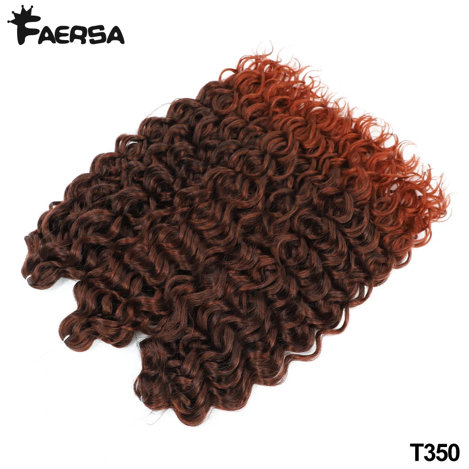 Deep Wavy Twist Synthetic Crochet Hair