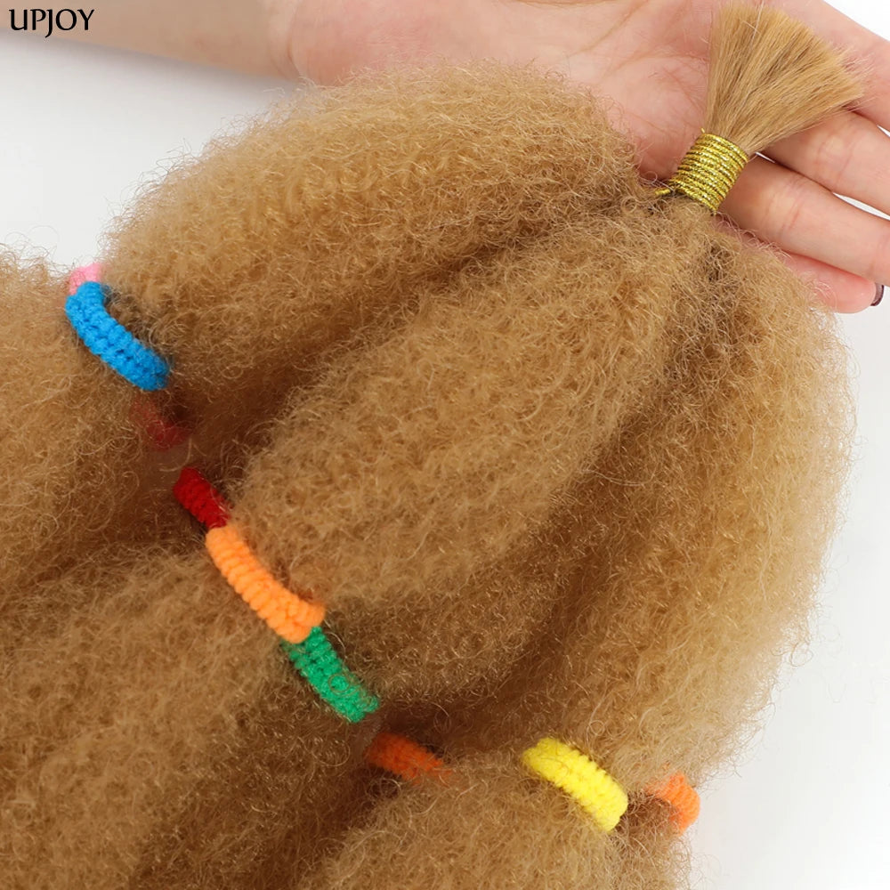Afro Kinky Curly Marley Synthetic 12inch Hair - Various Colors Available