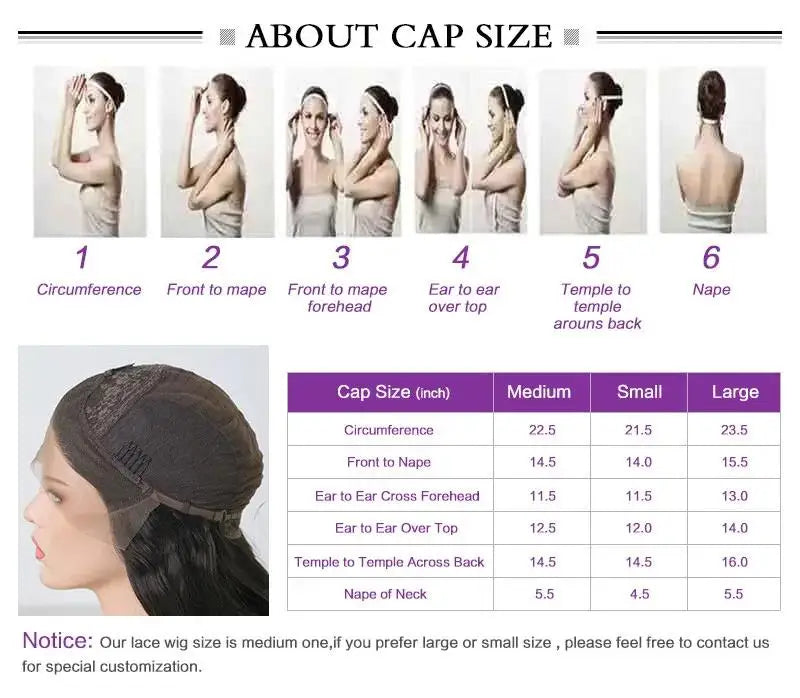 Water Wave Short Synthetic Lace Front Wigs - Various Colors Available