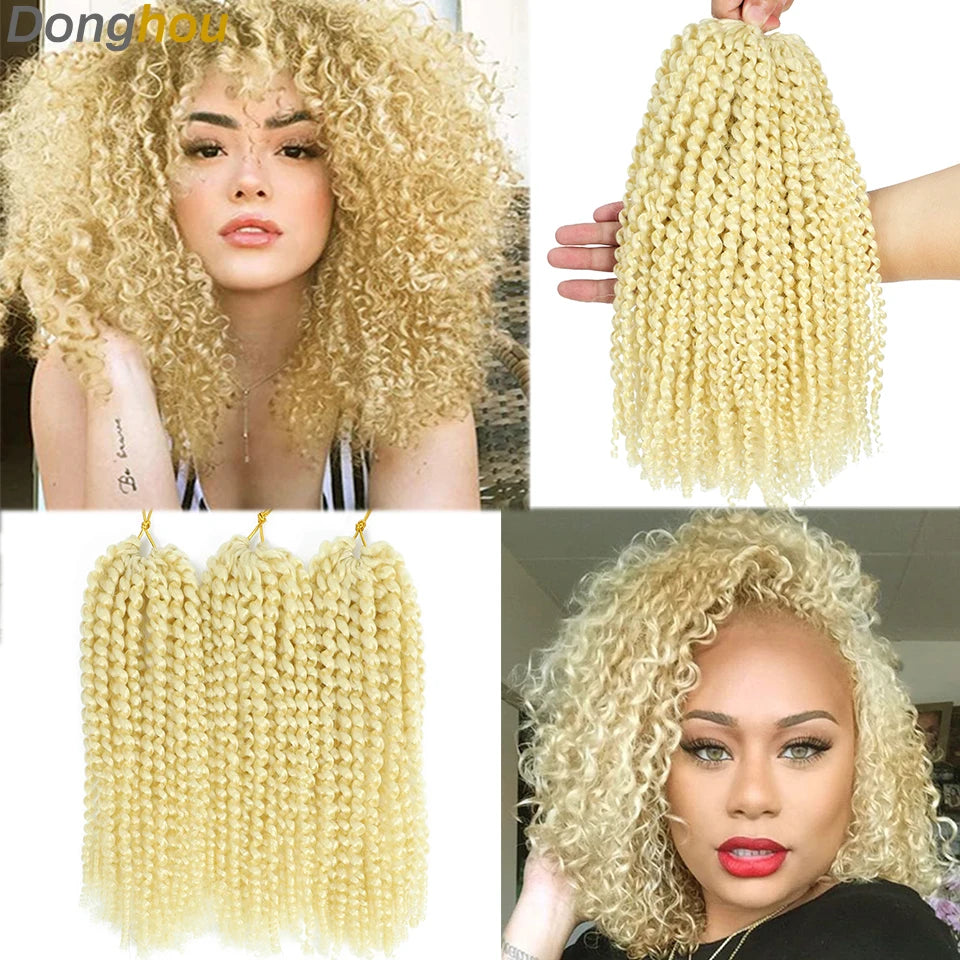Curly Passion Twist Synthetic Crochet Hair - Various Colors Available
