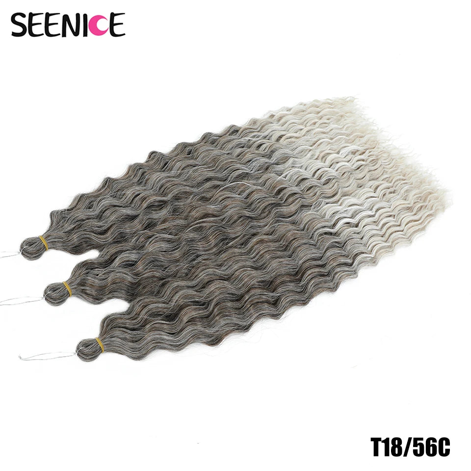 Synthetic Water Wave Twist Crochet Hair - Various Colors Available