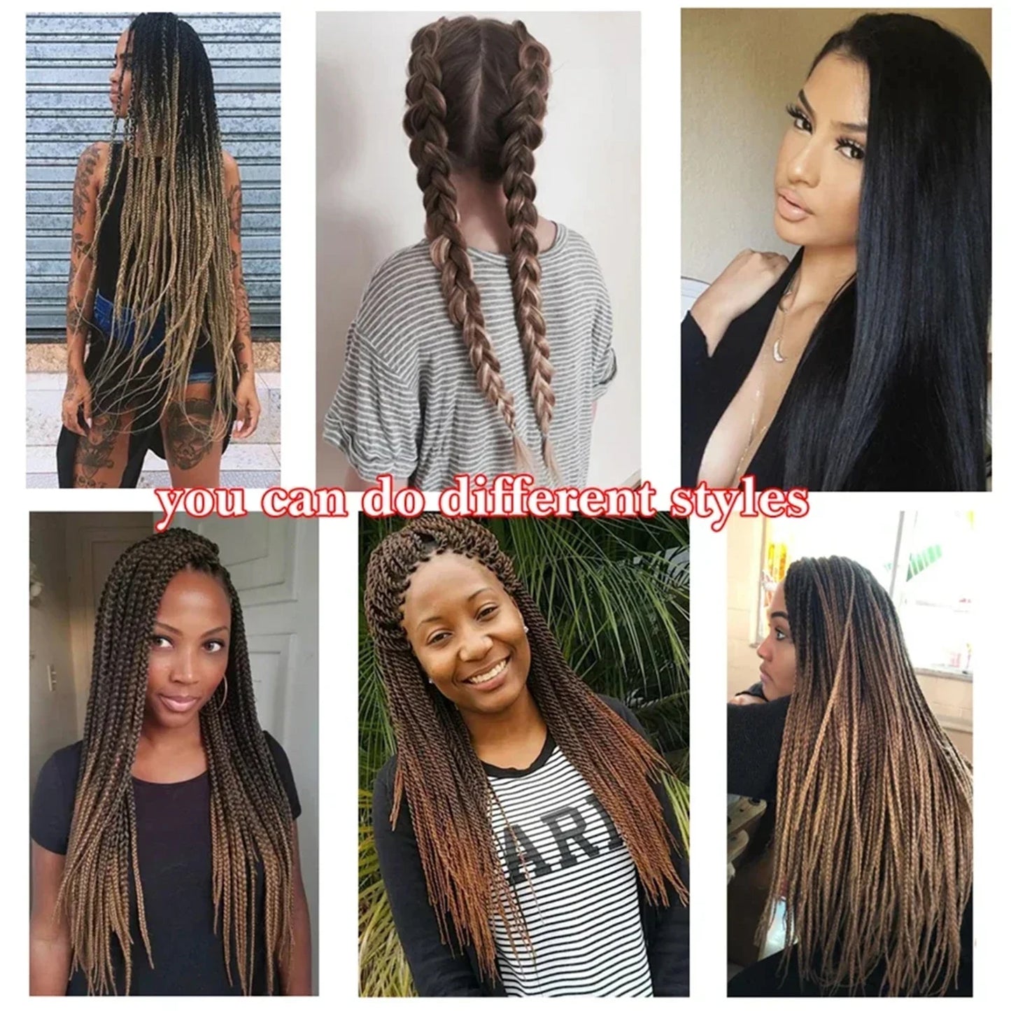 Sensational Xpression Pre-stretched Yaki Braiding Hair