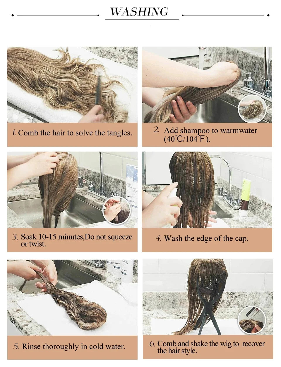 Synthetic Long Straight Lace Front Wigs - Various Colors Available