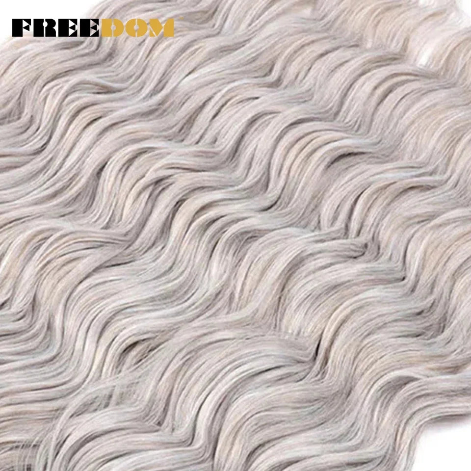 Deep Water Wave Synthetic 24inch Long Crochet Hair