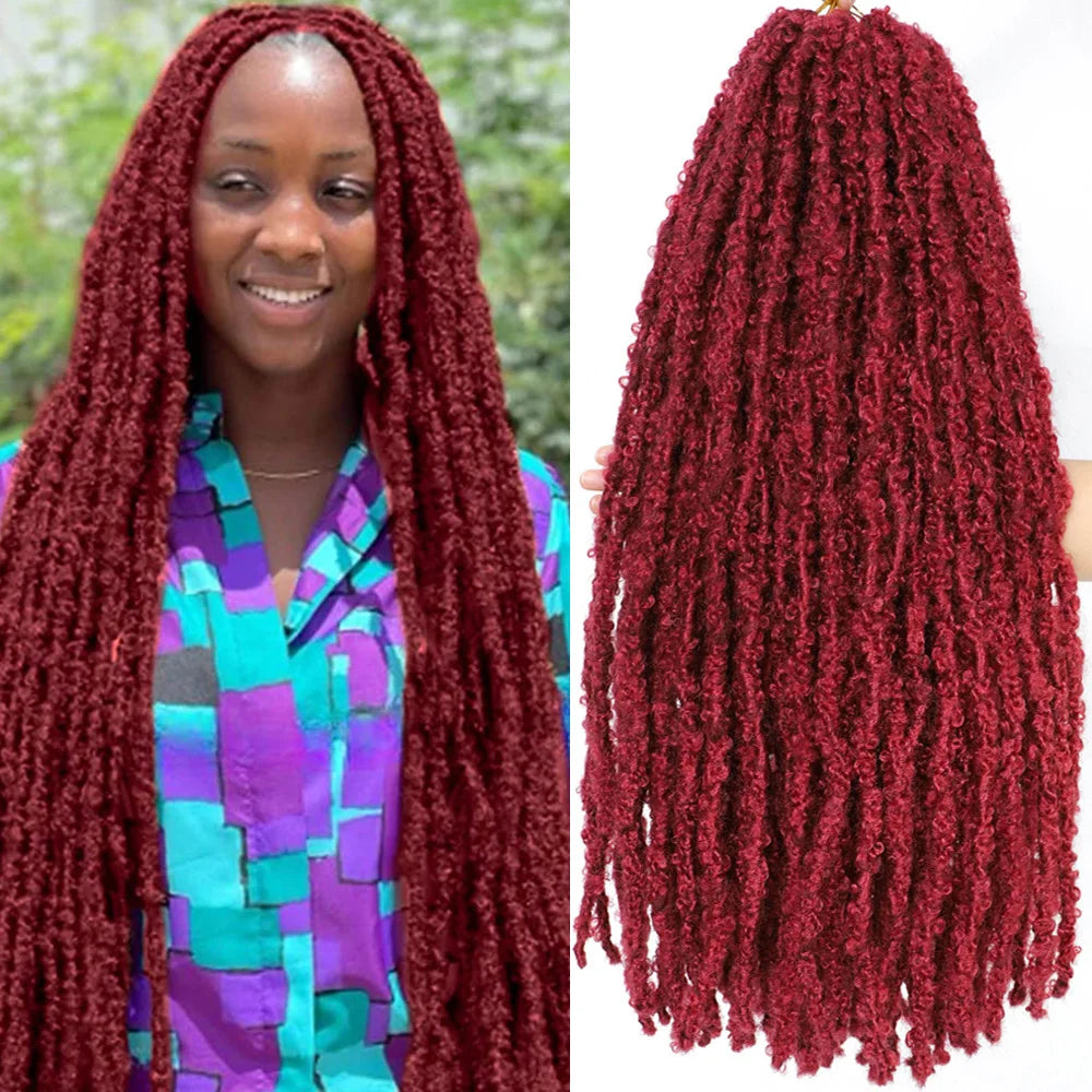 Butterfly Locs Synthetic Crochet Hair - Various Colors Available