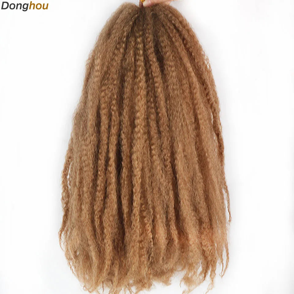 18 Inch Synthetic Marley Braiding Hair - Various Colors Available