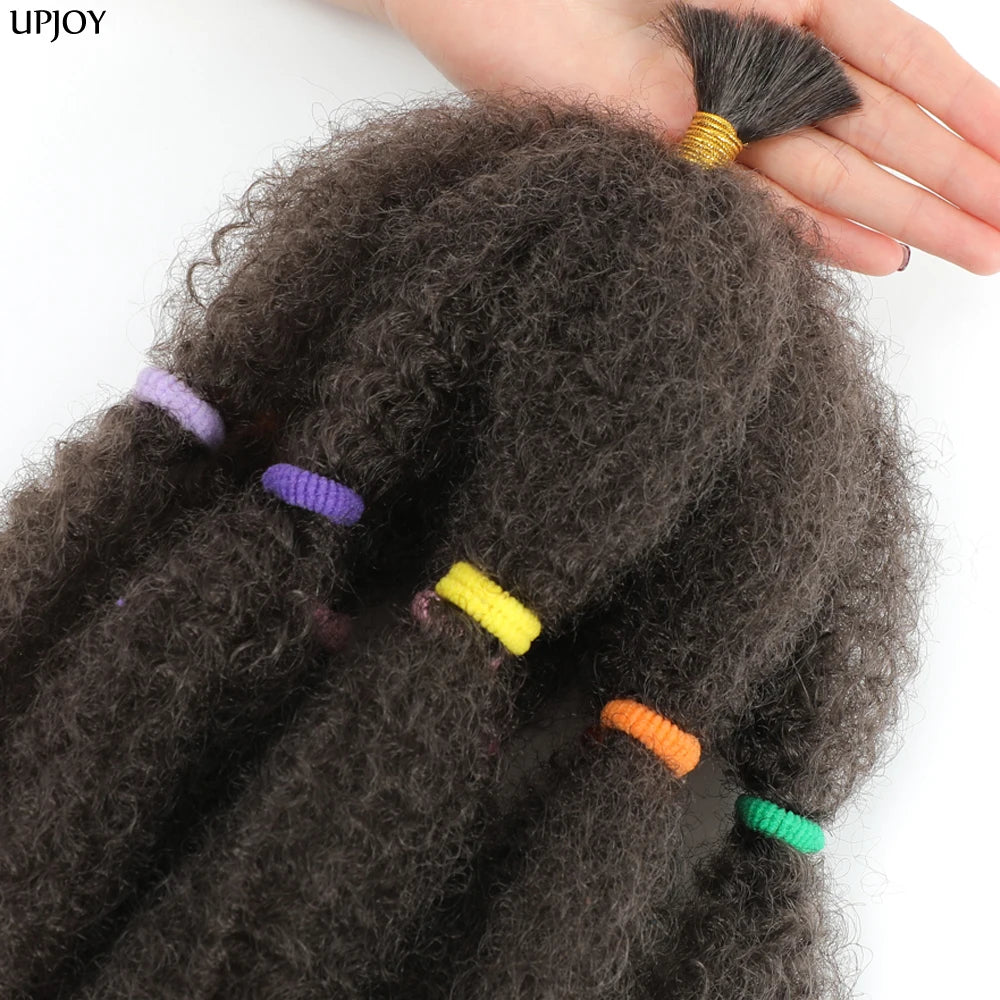 Afro Kinky Curly Marley Synthetic 12inch Hair - Various Colors Available