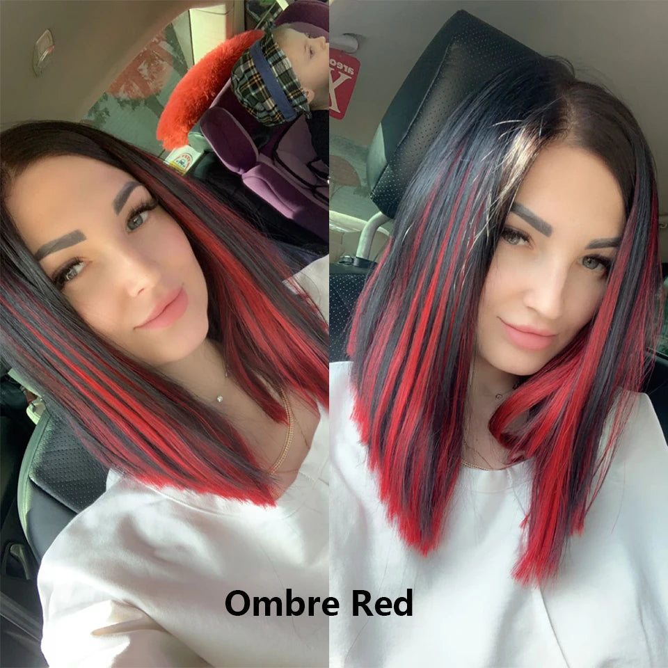 Yaki Straight Synthetic Hair Bundles - Various Colors Available