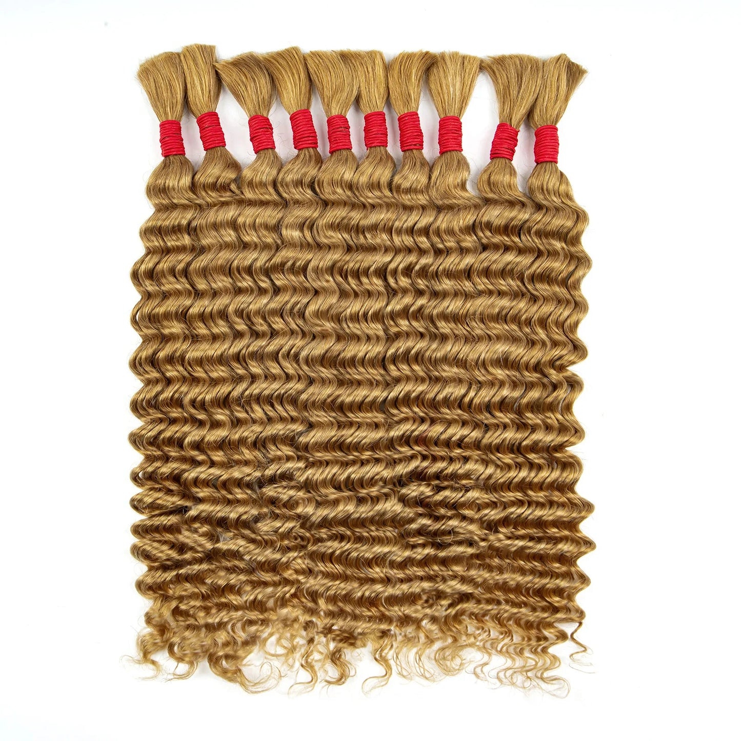 Wet and Wavy Human Hair Bundles for Braiding - Various Colors & Lengths Available
