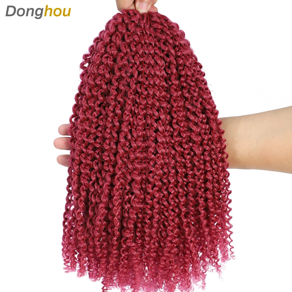 Curly Passion Twist Synthetic Crochet Hair - Various Colors Available