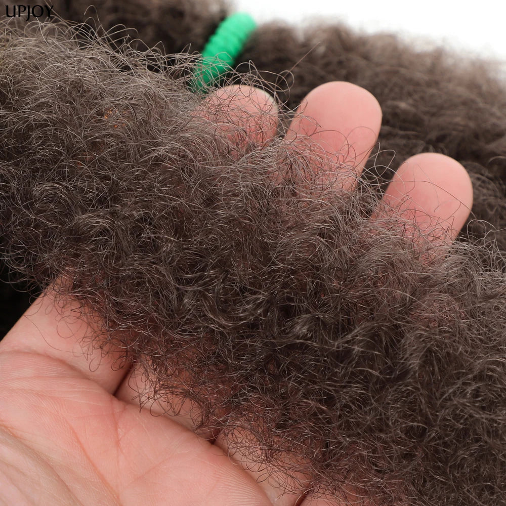 Afro Kinky Curly Marley Synthetic 12inch Hair - Various Colors Available