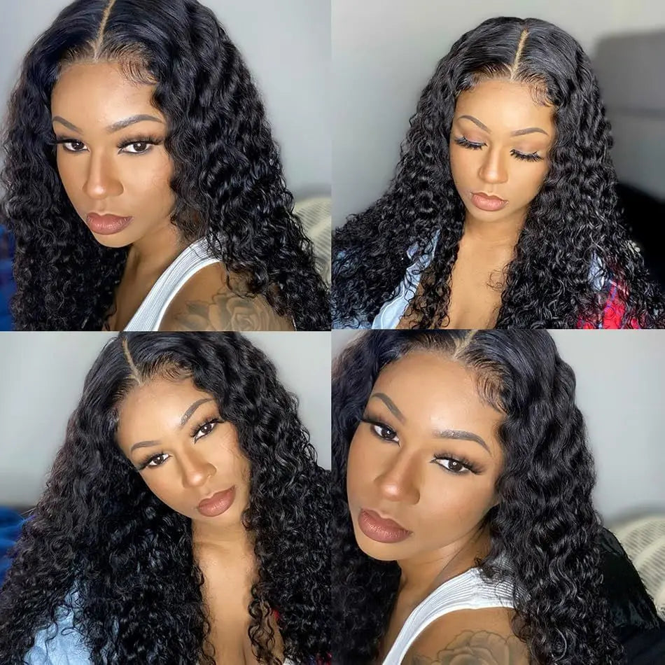 Deep Wave Human Hair Clip Ins