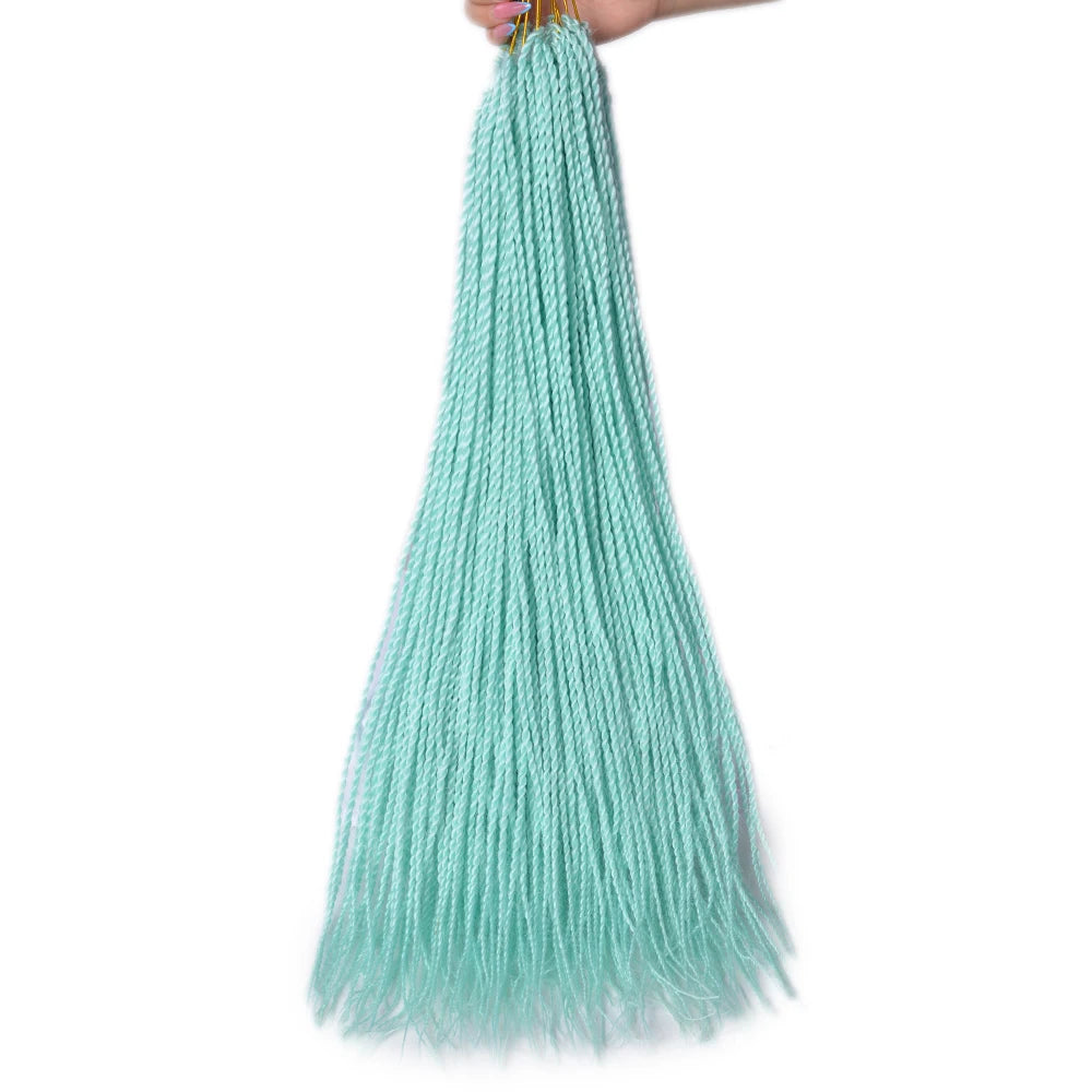 Synthetic Long Pre-Looped Box Braids Crochet Hair