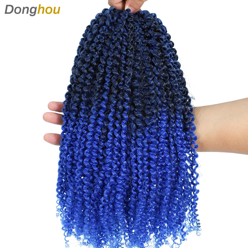 Curly Passion Twist Synthetic Crochet Hair - Various Colors Available