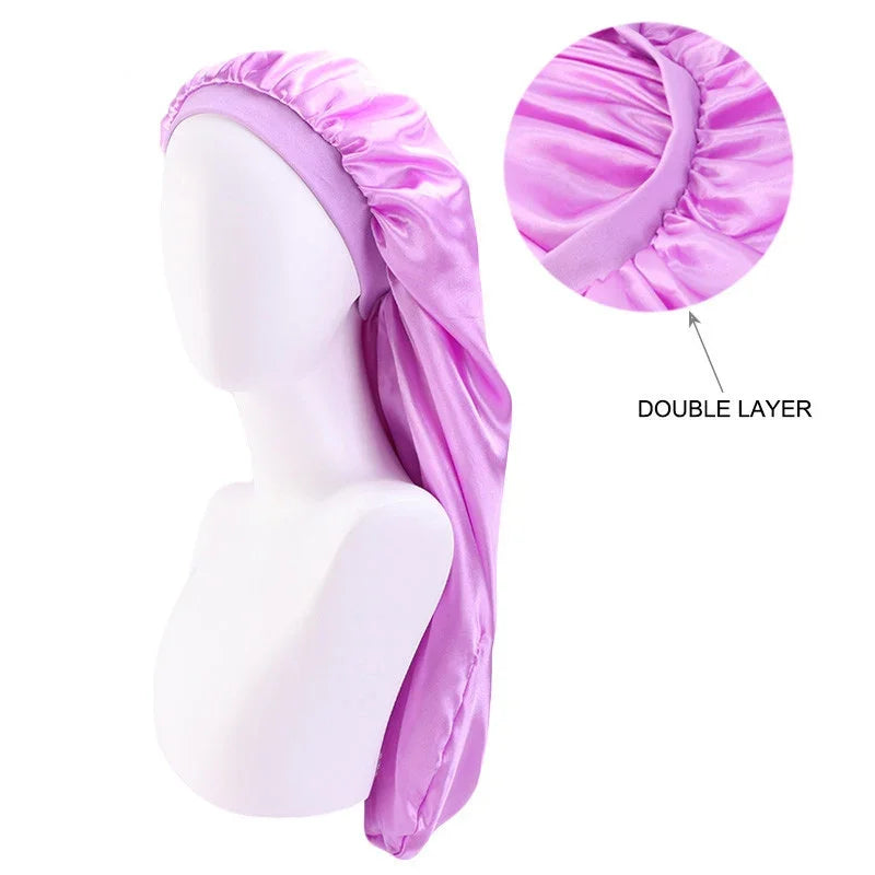 Unisex Elastic Bonnet  for Long Hair