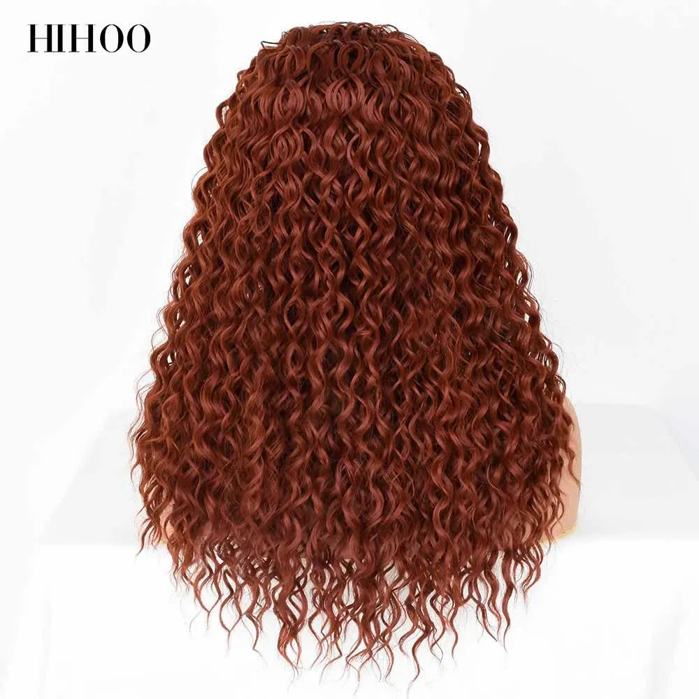 Synthetic Deep Water Wave  Headband Wig - Various Colors Available
