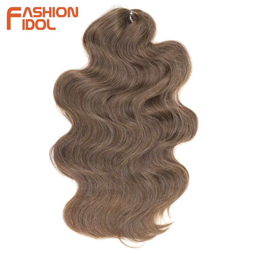 Soft Body Wave Synthetic Braiding Hair - Various Colors Available