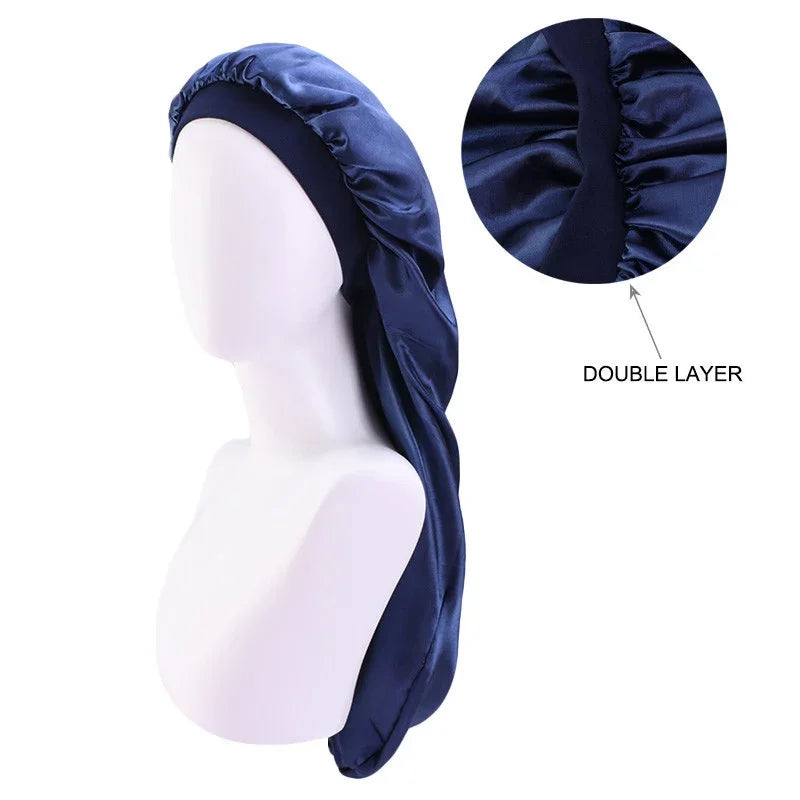 Unisex Elastic Bonnet  for Long Hair