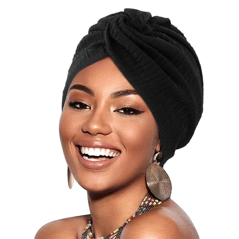 New Women's Turban Elatstic Wrap