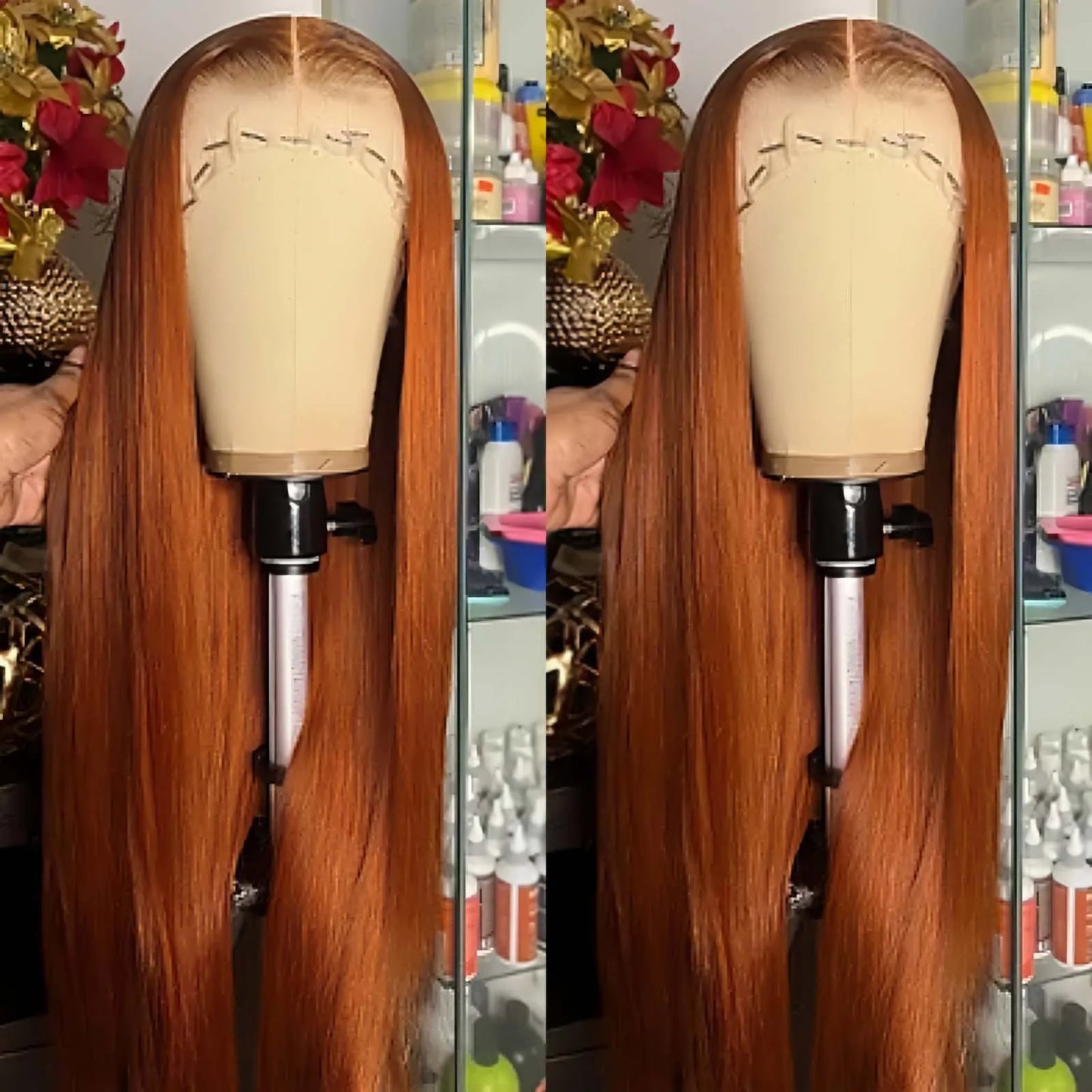 Synthetic Long Straight Lace Front Wigs - Various Colors Available