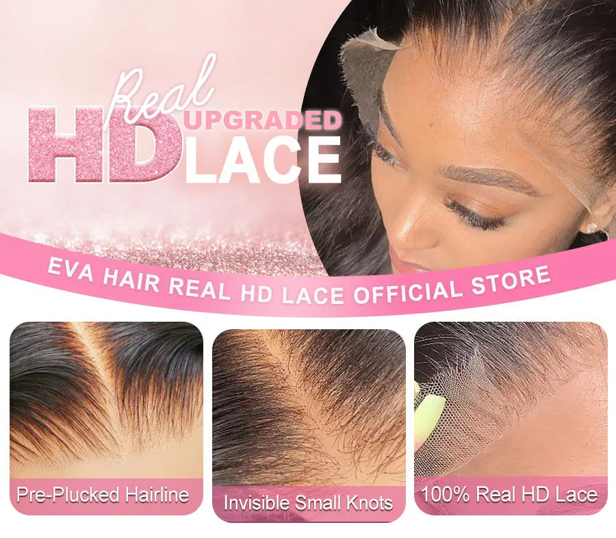 Pre Plucked Small Knots #613 Blonde HD Lace Frontal  & Closure - Human Hair