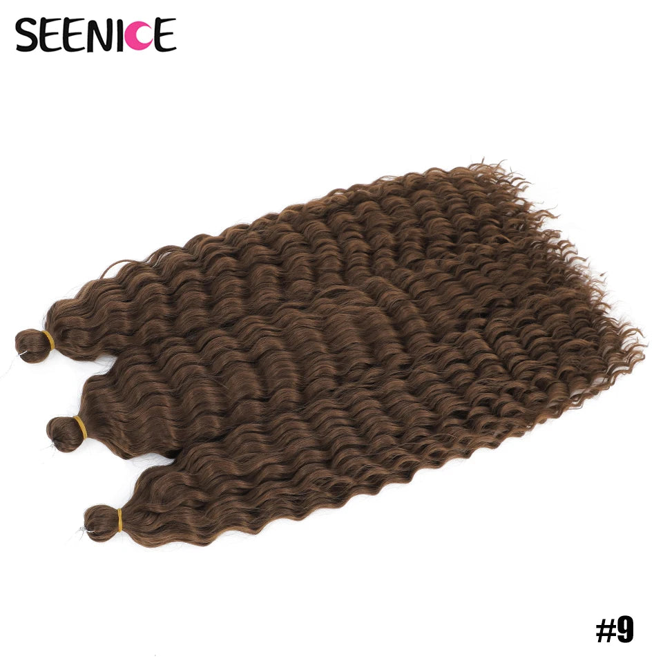 Synthetic Water Wave Twist Crochet Hair - Various Colors Available