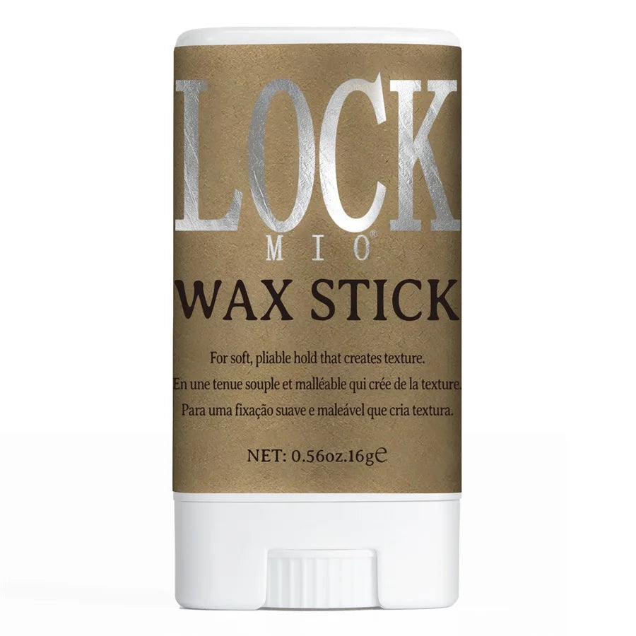LOCKMIO Hair Styling Wax Stick; Long Lasting Hold Pomade
