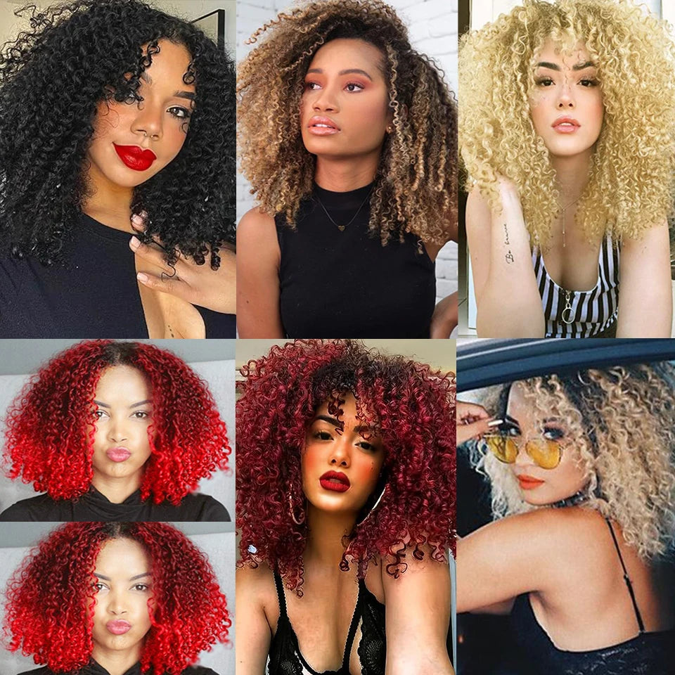 Curly Passion Twist Synthetic Crochet Hair - Various Colors Available
