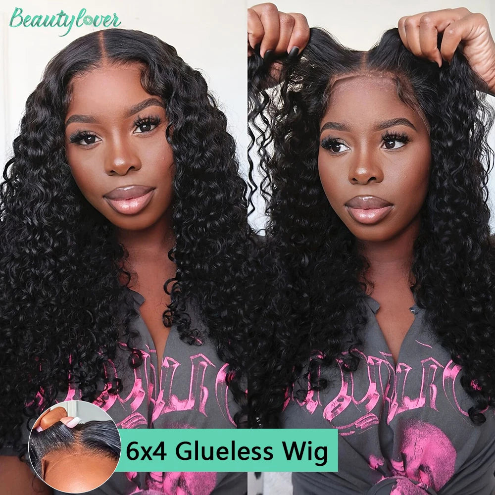 Water Wave - Glueless Precut Ready To Wear Human Hair Wig