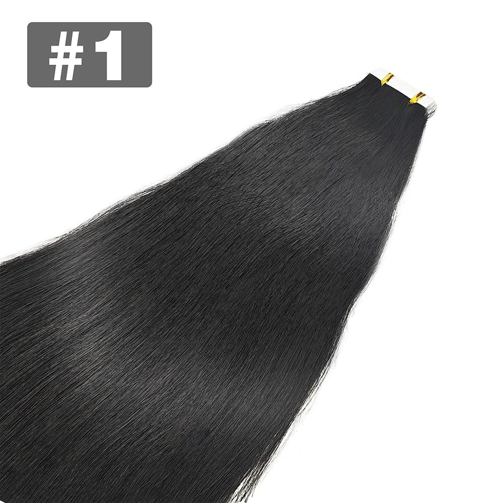 Straight Brazilian Human Hair Tape In - Various Options Available