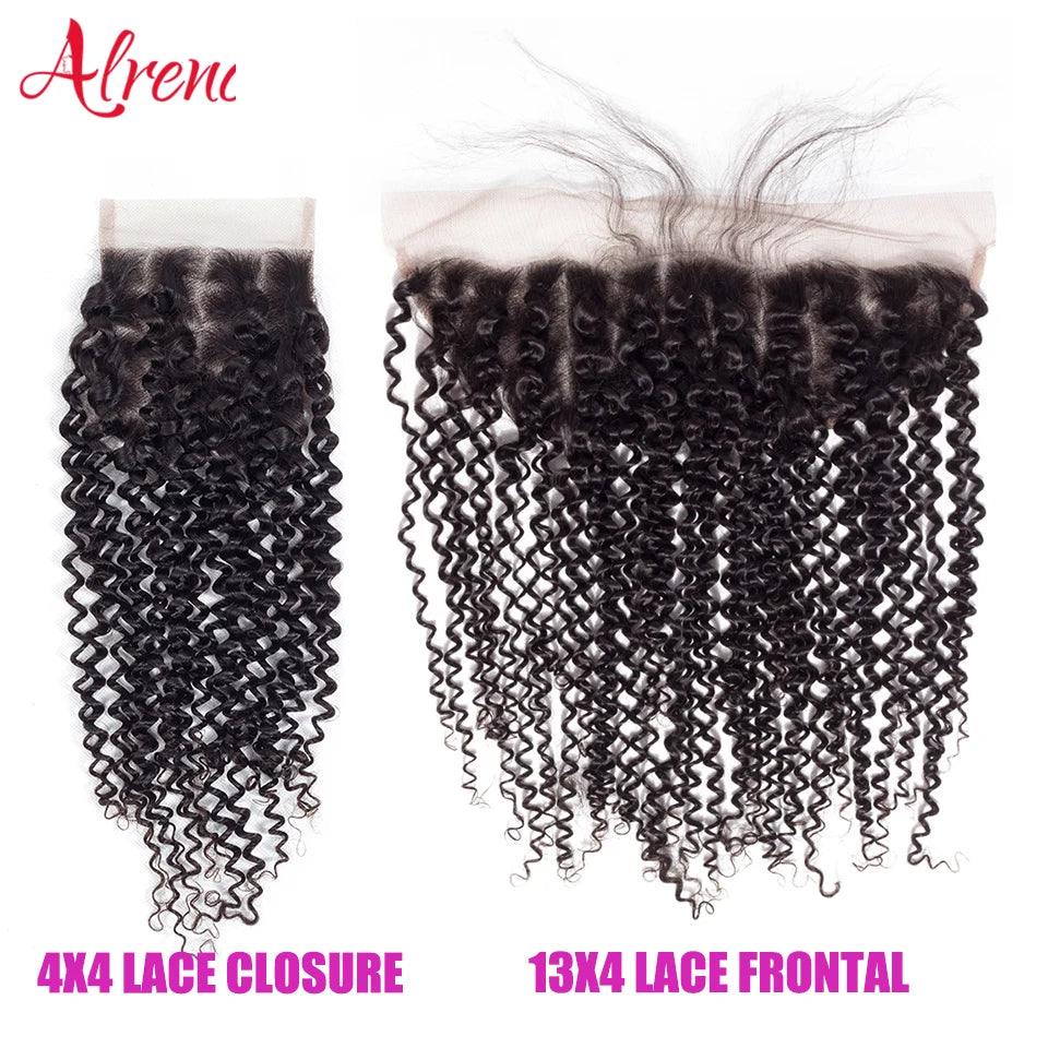 Brazilian Human Hair HD Transparent Lace Frontal or Closures - Various Options Available