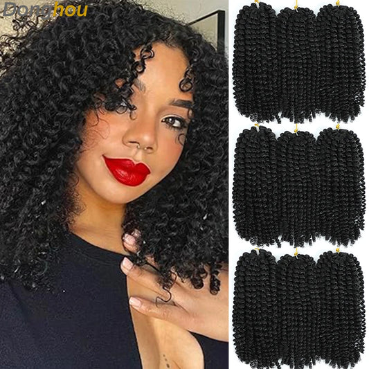 Curly Passion Twist Synthetic Crochet Hair - Various Colors Available